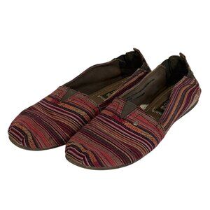 Mad Love Multicolor Slip-On Shoes Size 7
